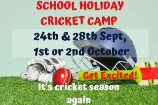 School Holiday Cricket Camps - Term 3