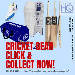 Cricket HQs Online Shop Now Open