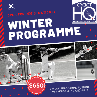 Winter Programme now open for Registrations