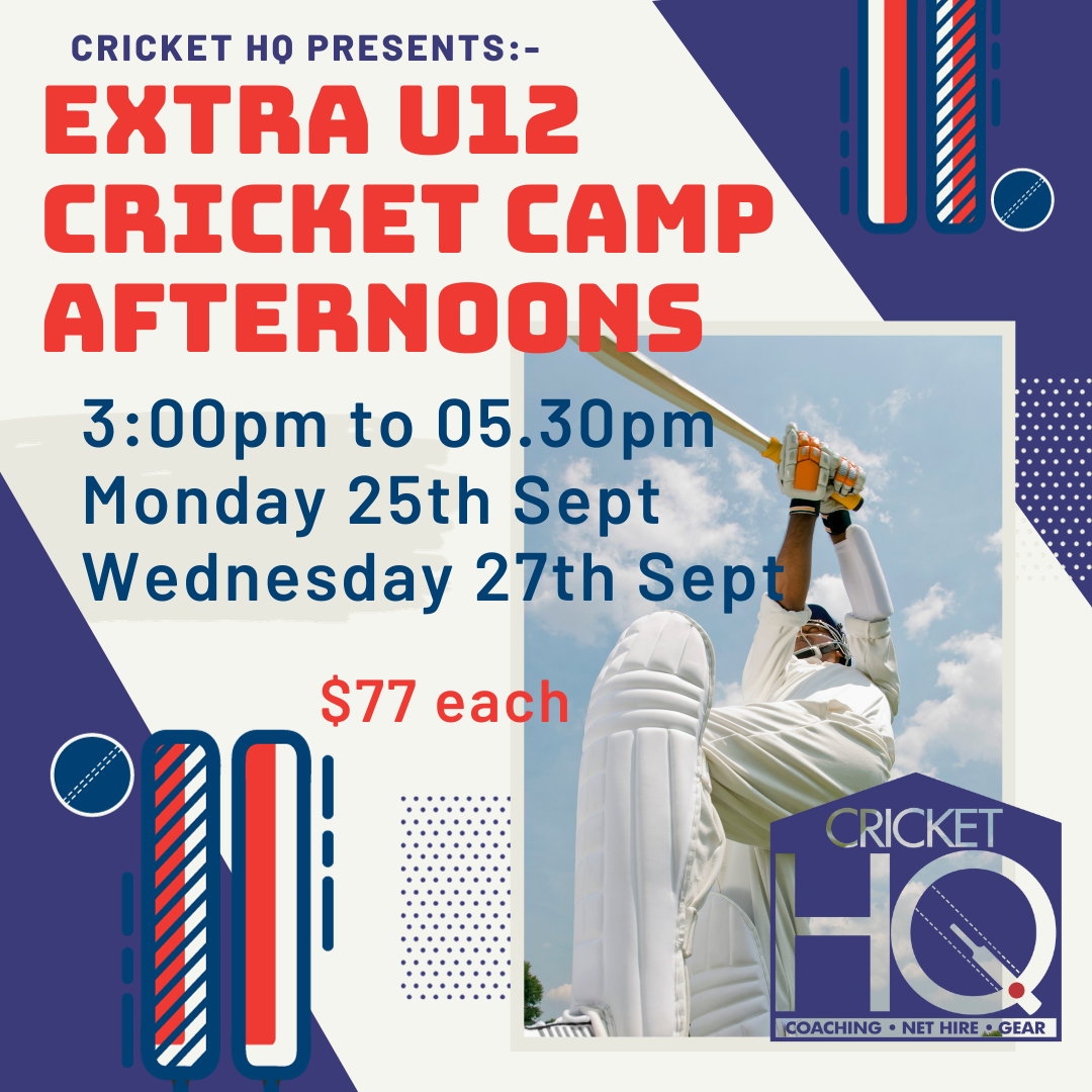 Extra U12 Afternoon Camps!
