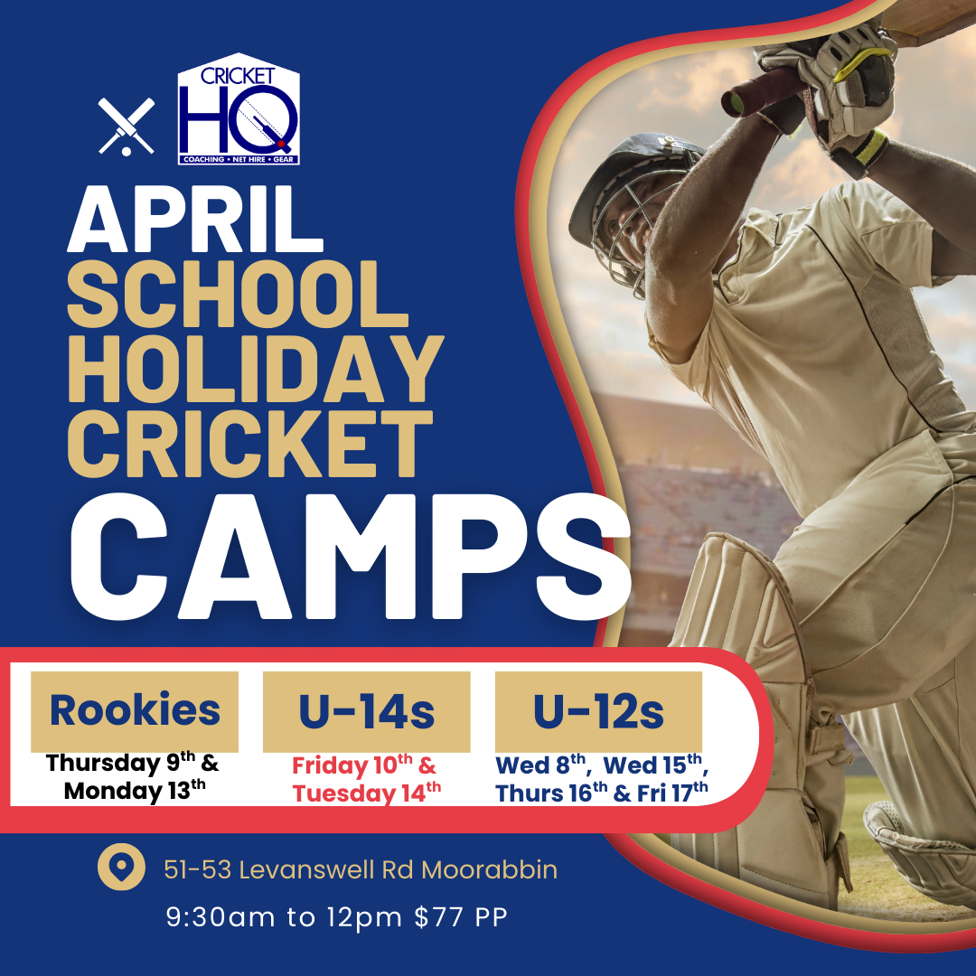 April School Holiday Cricket Camps